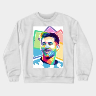 Lionel Messi Pop Art Crewneck Sweatshirt